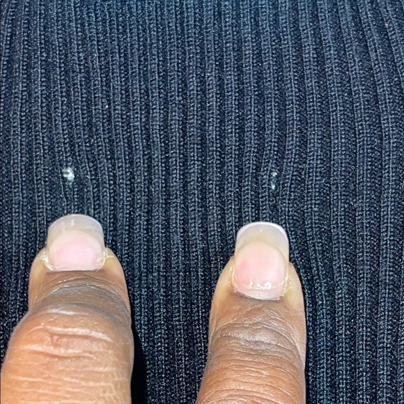 Full Circle Trends Black Ribbed Long Sleeve Dress Large - Picture 7 of 10